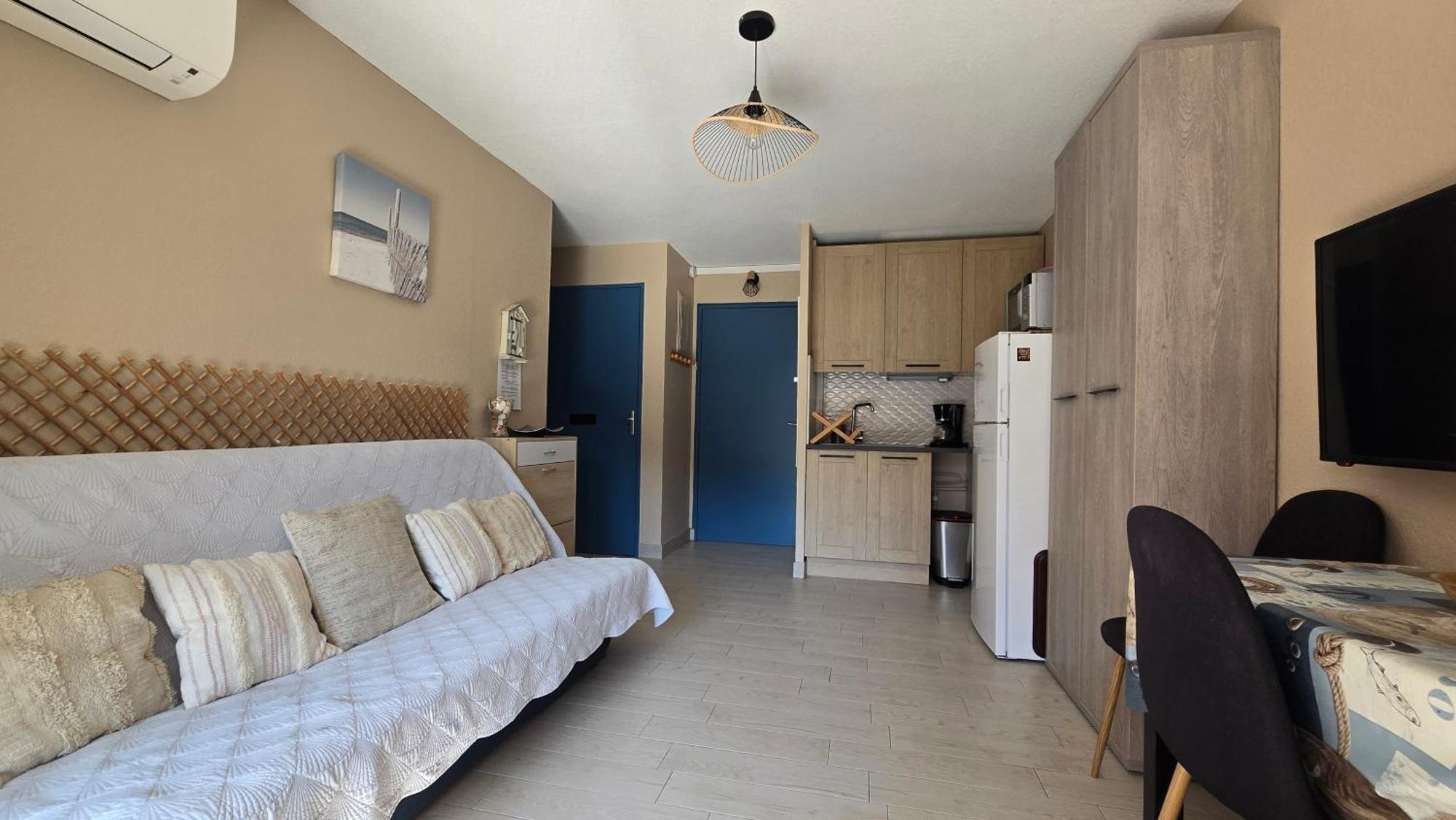 Joli T2 avec jardin plage Richelieu - 6 personnes Agde Buitenkant foto